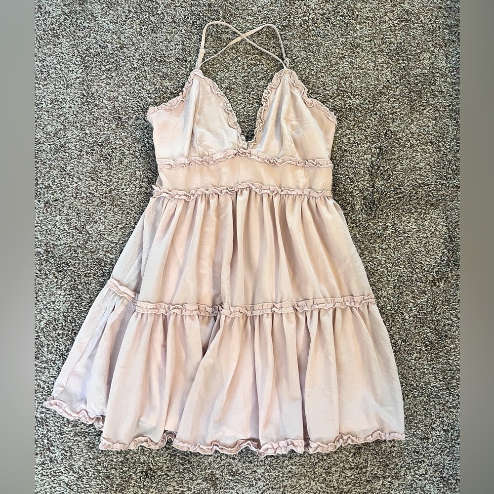 Dusty Rose colored dress Medium